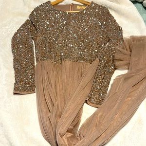 MAYA SEQUIN DRESS SIZE US 10